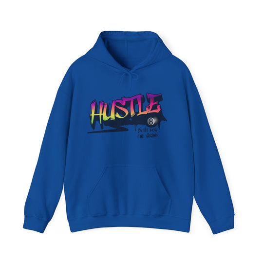 Hustle - Build for the Grind - Unisex Pullover Hoodie - BFLY BILLIARDS