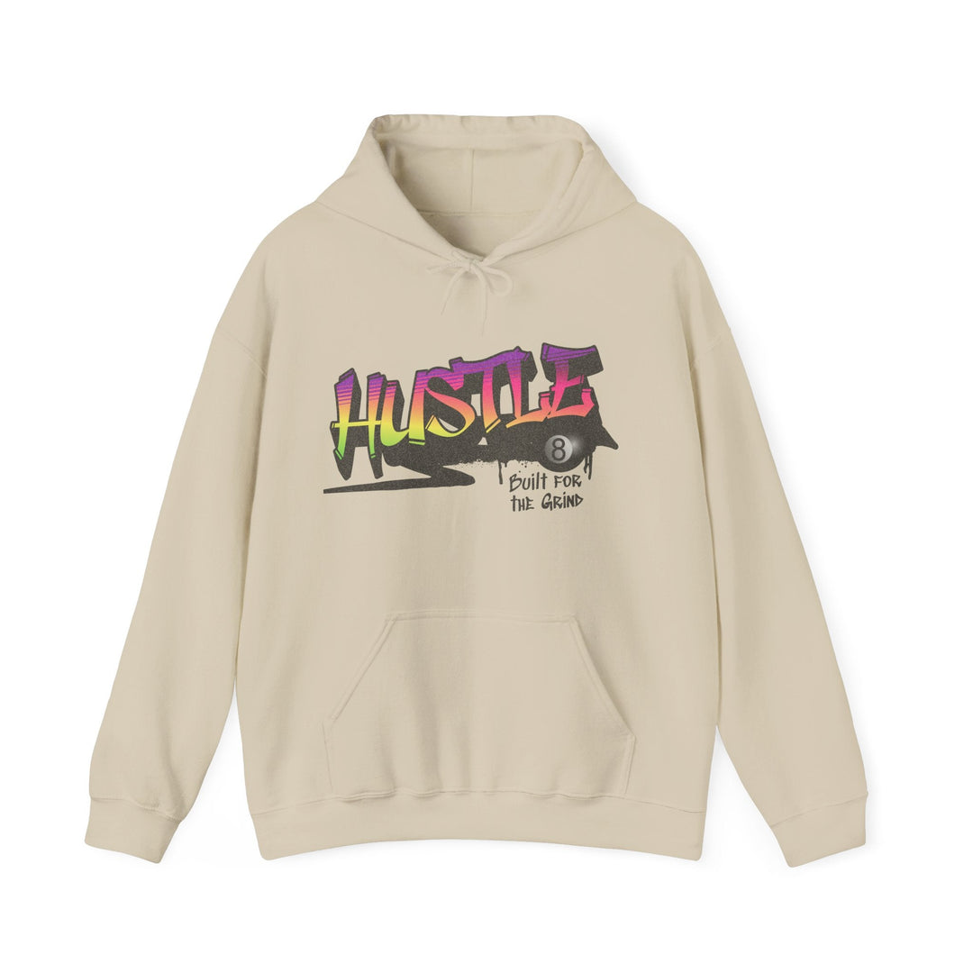 Hustle - Build for the Grind - Unisex Pullover Hoodie - BFLY BILLIARDS