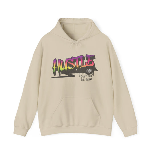 Hustle - Build for the Grind - Unisex Pullover Hoodie - BFLY BILLIARDS