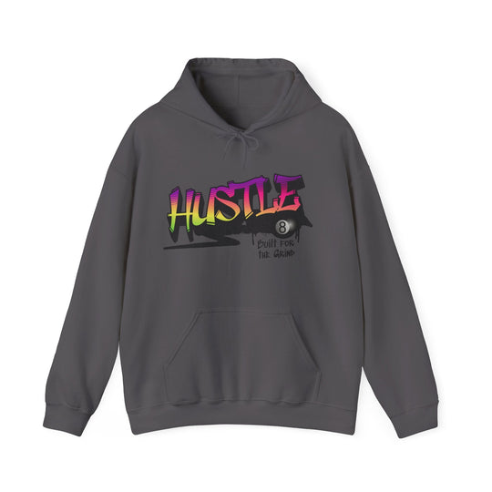 Hustle - Build for the Grind - Unisex Pullover Hoodie - BFLY BILLIARDS