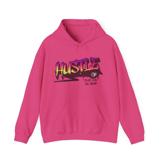 Hustle - Build for the Grind - Unisex Pullover Hoodie - BFLY BILLIARDS