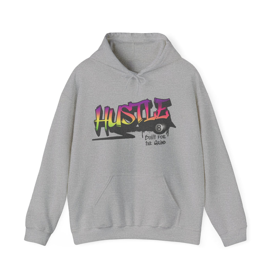 Hustle - Build for the Grind - Unisex Pullover Hoodie - BFLY BILLIARDS
