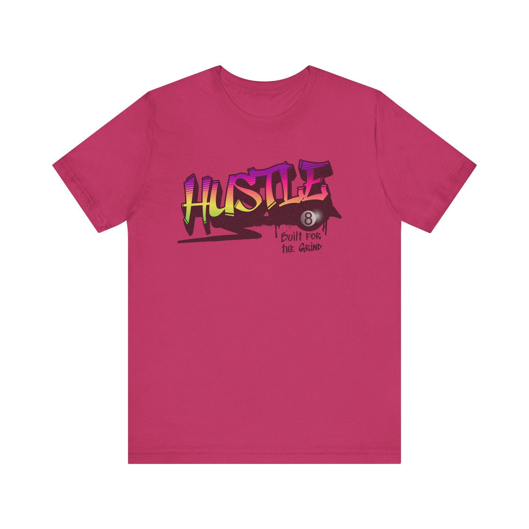 Hustle - Build for the Grind - Unisex Softstyle Tee - BFLY BILLIARDS