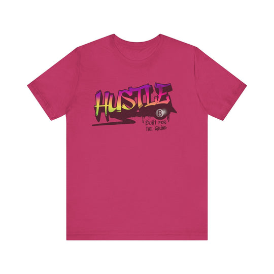 Hustle - Build for the Grind - Unisex Softstyle Tee - BFLY BILLIARDS