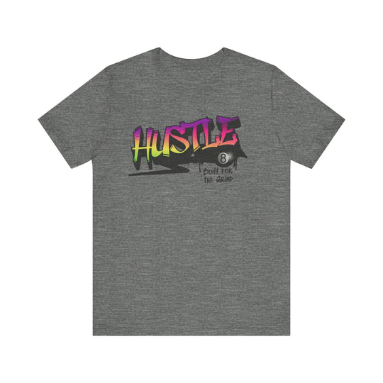 Hustle - Build for the Grind - Unisex Softstyle Tee - BFLY BILLIARDS