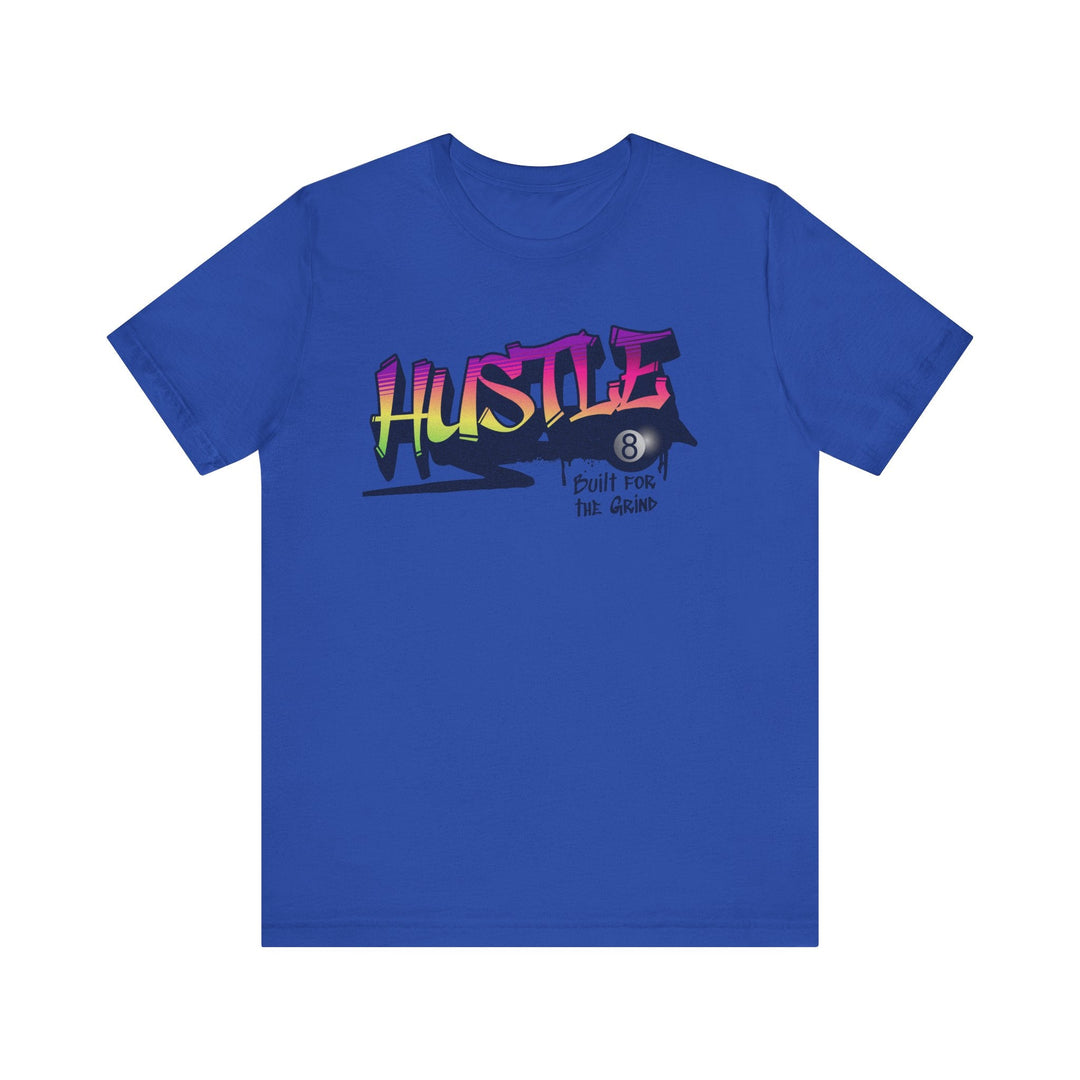 Hustle - Build for the Grind - Unisex Softstyle Tee - BFLY BILLIARDS