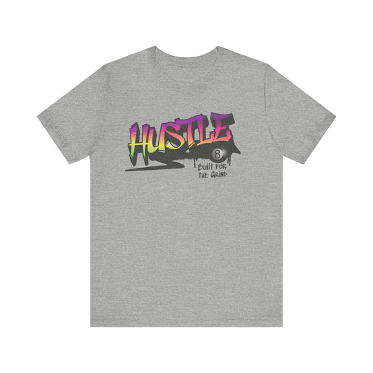 Hustle - Build for the Grind - Unisex Softstyle Tee - BFLY BILLIARDS