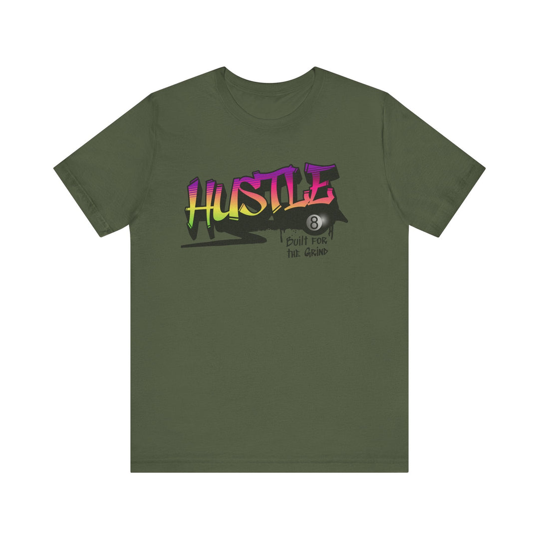Hustle - Build for the Grind - Unisex Softstyle Tee - BFLY BILLIARDS