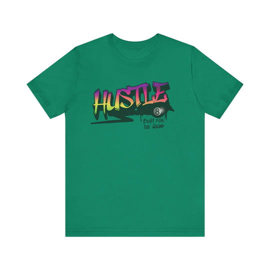 Hustle - Build for the Grind - Unisex Softstyle Tee - BFLY BILLIARDS
