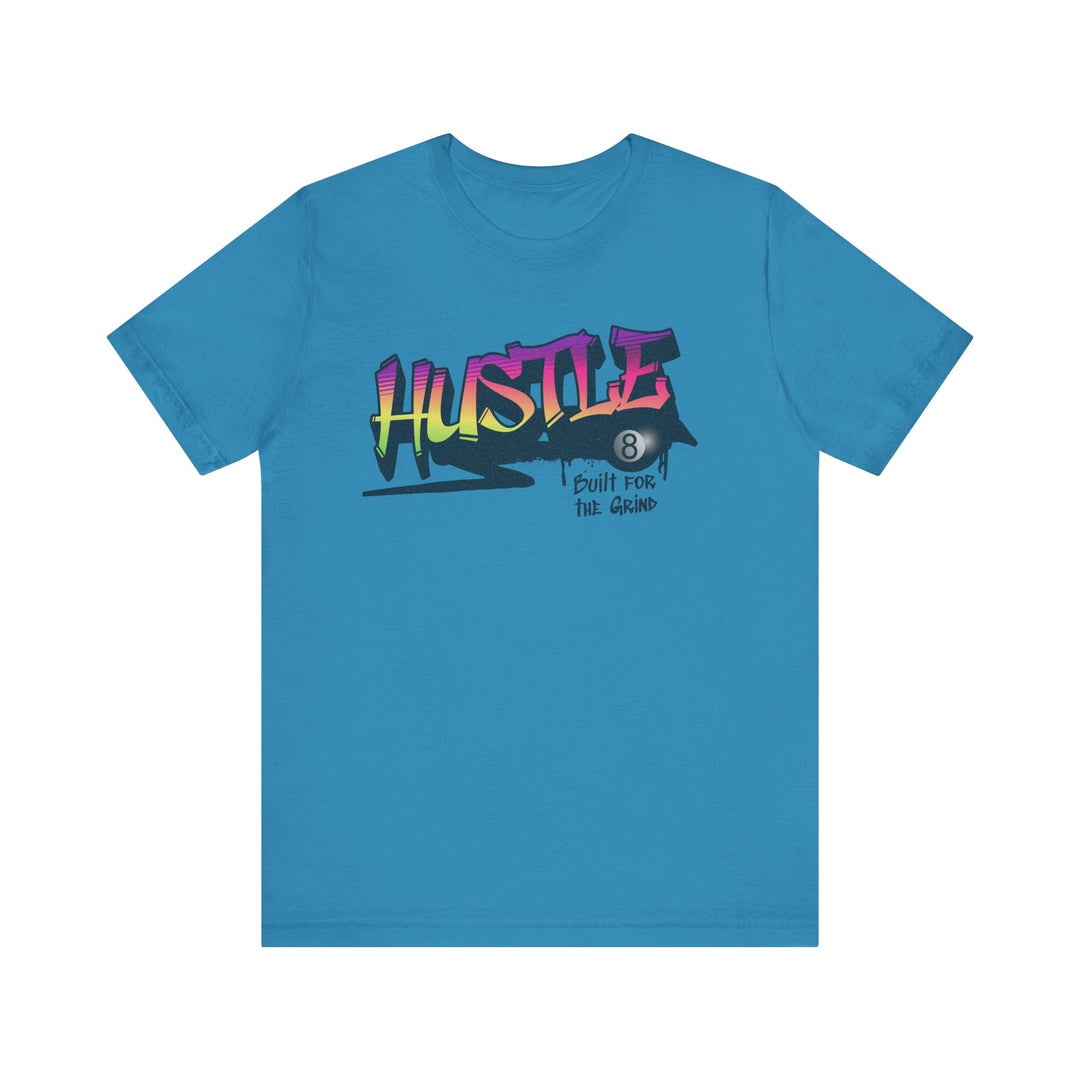 Hustle - Build for the Grind - Unisex Softstyle Tee - BFLY BILLIARDS