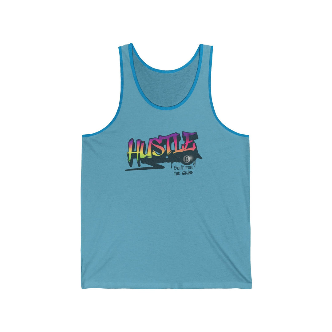 Hustle - Build for the Grind - Unisex Tank Top - BFLY BILLIARDS