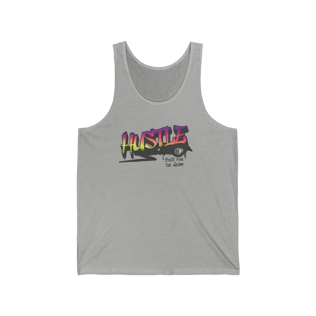 Hustle - Build for the Grind - Unisex Tank Top - BFLY BILLIARDS