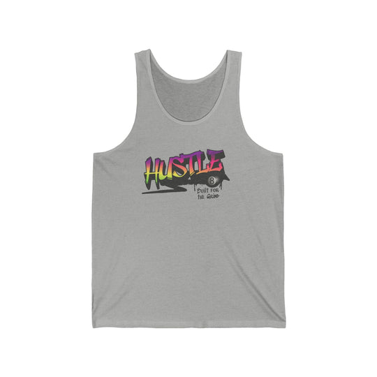 Hustle - Build for the Grind - Unisex Tank Top - BFLY BILLIARDS