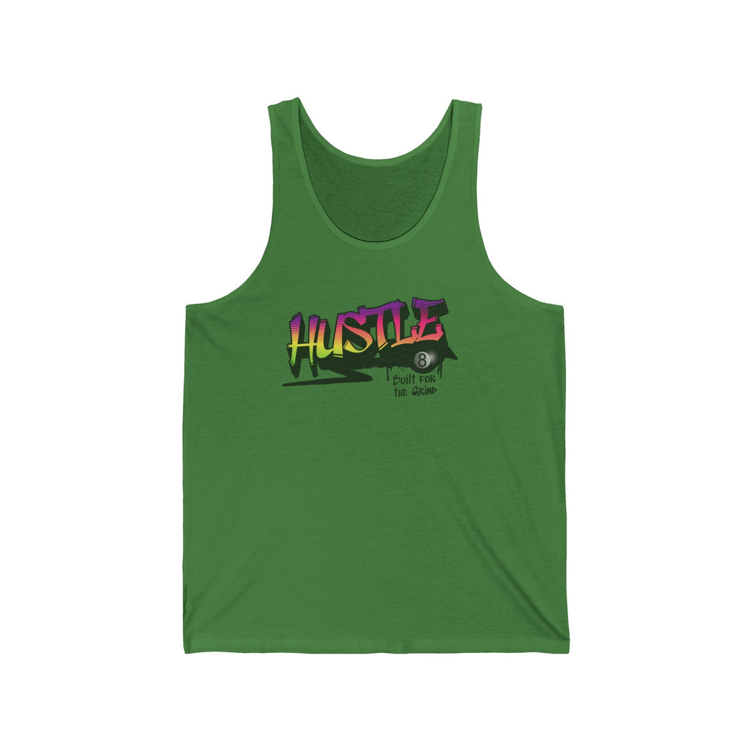 Hustle - Build for the Grind - Unisex Tank Top - BFLY BILLIARDS