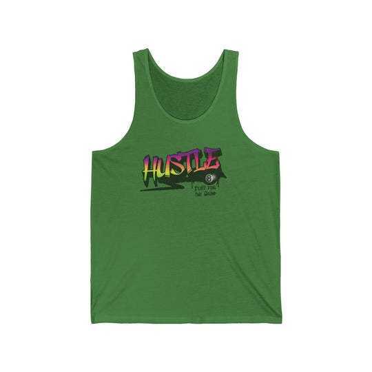 Hustle - Build for the Grind - Unisex Tank Top - BFLY BILLIARDS
