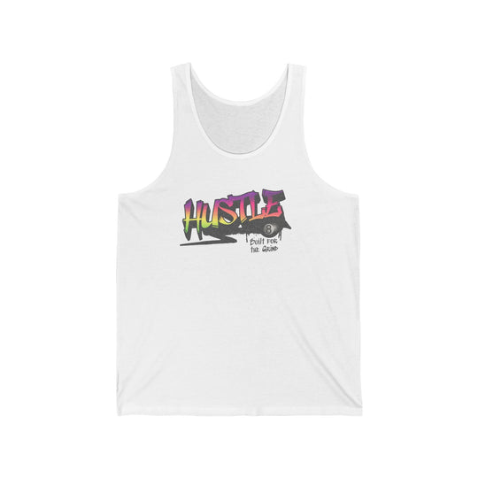 Hustle - Build for the Grind - Unisex Tank Top - BFLY BILLIARDS