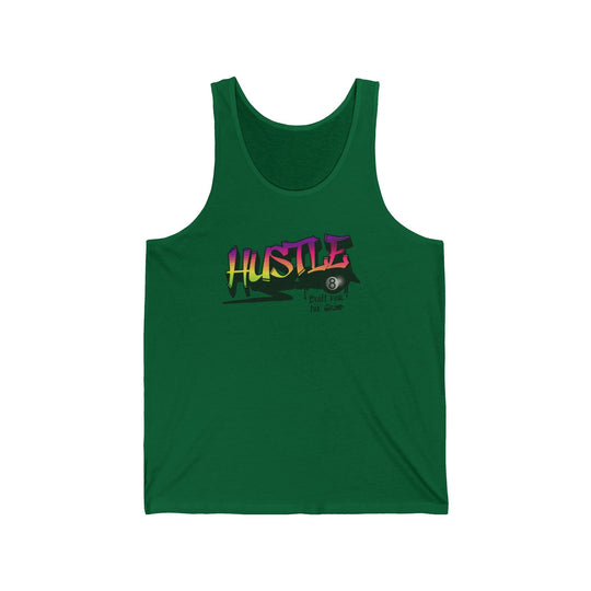 Hustle - Build for the Grind - Unisex Tank Top - BFLY BILLIARDS