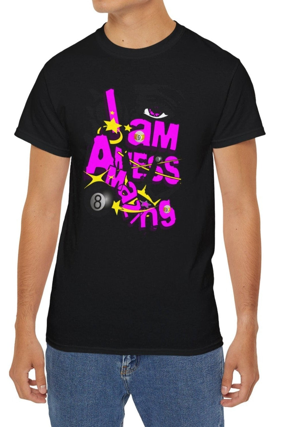 I am a mess-amazing - Cotton T-Shirt - BFLY BILLIARDS