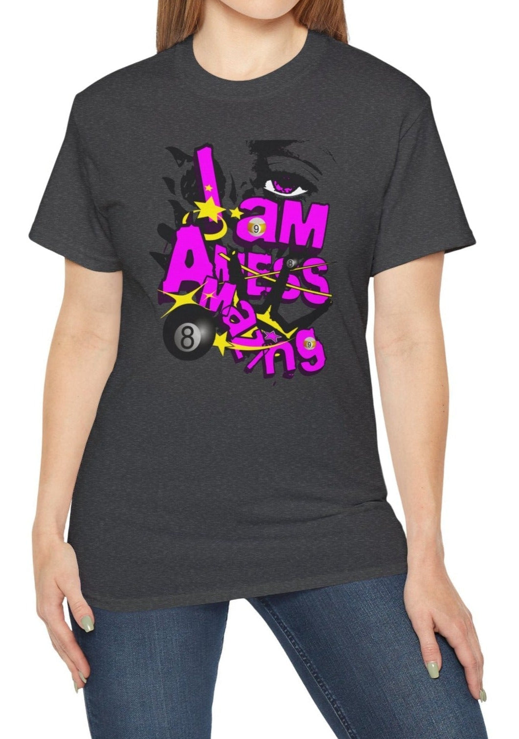 I am a mess-amazing - Cotton T-Shirt - BFLY BILLIARDS