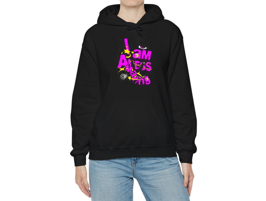 I am a mess-amazing - Custom Pullover Hoodie - BFLY BILLIARDS