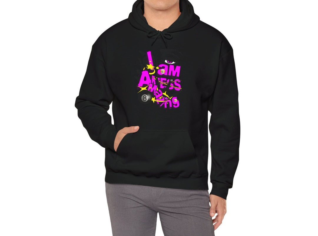 I am a mess-amazing - Custom Pullover Hoodie - BFLY BILLIARDS