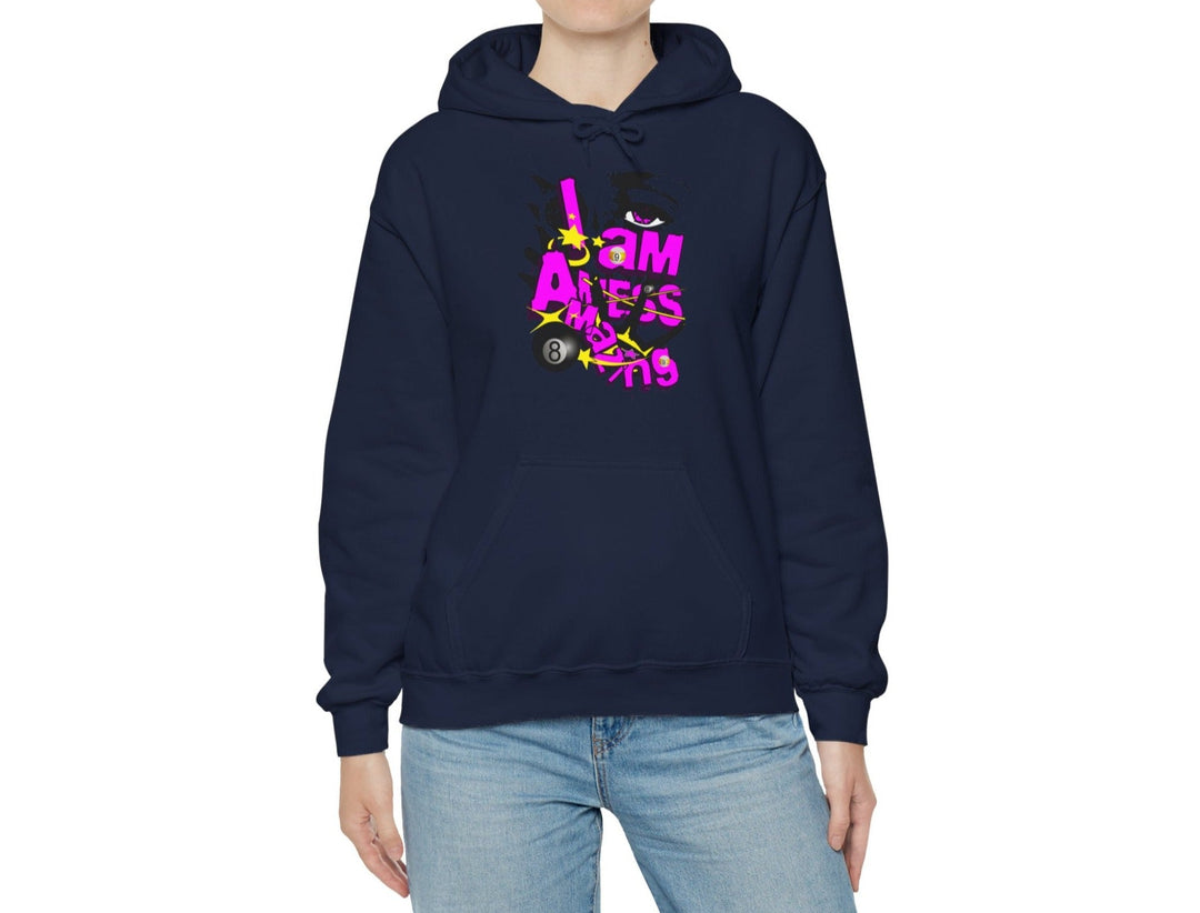 I am a mess-amazing - Custom Pullover Hoodie - BFLY BILLIARDS