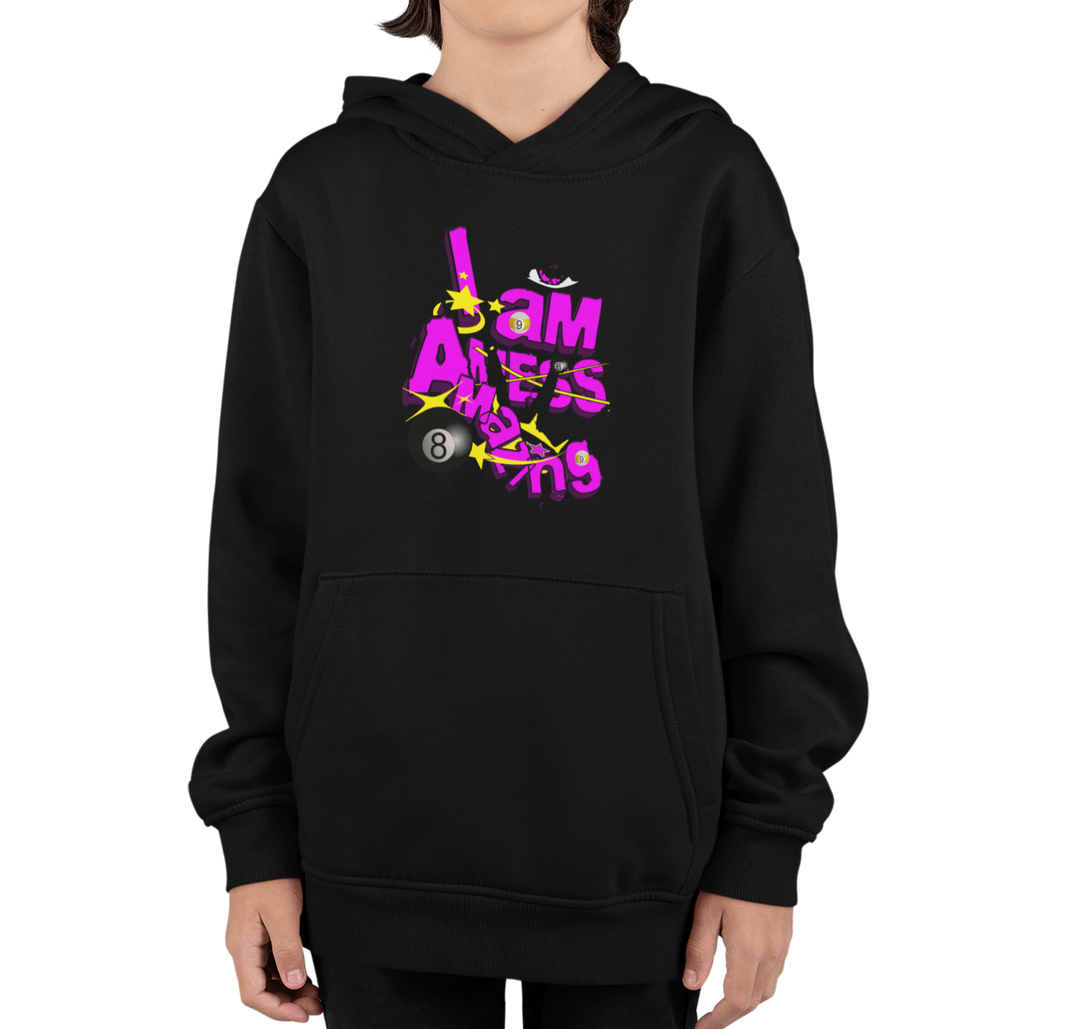 I am a mess-amazing - Custom Youth Hoodie - BFLY BILLIARDS