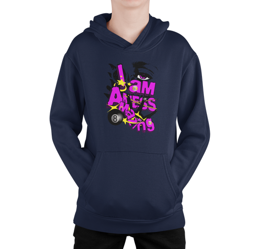 I am a mess-amazing - Custom Youth Hoodie - BFLY BILLIARDS