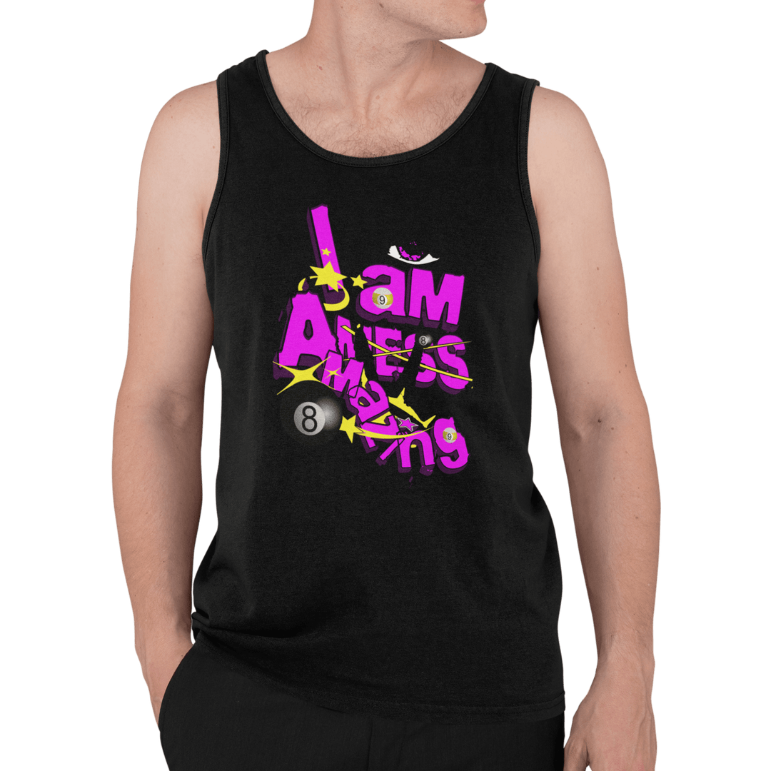 I am a mess-amazing - Tank Top - BFLY BILLIARDS
