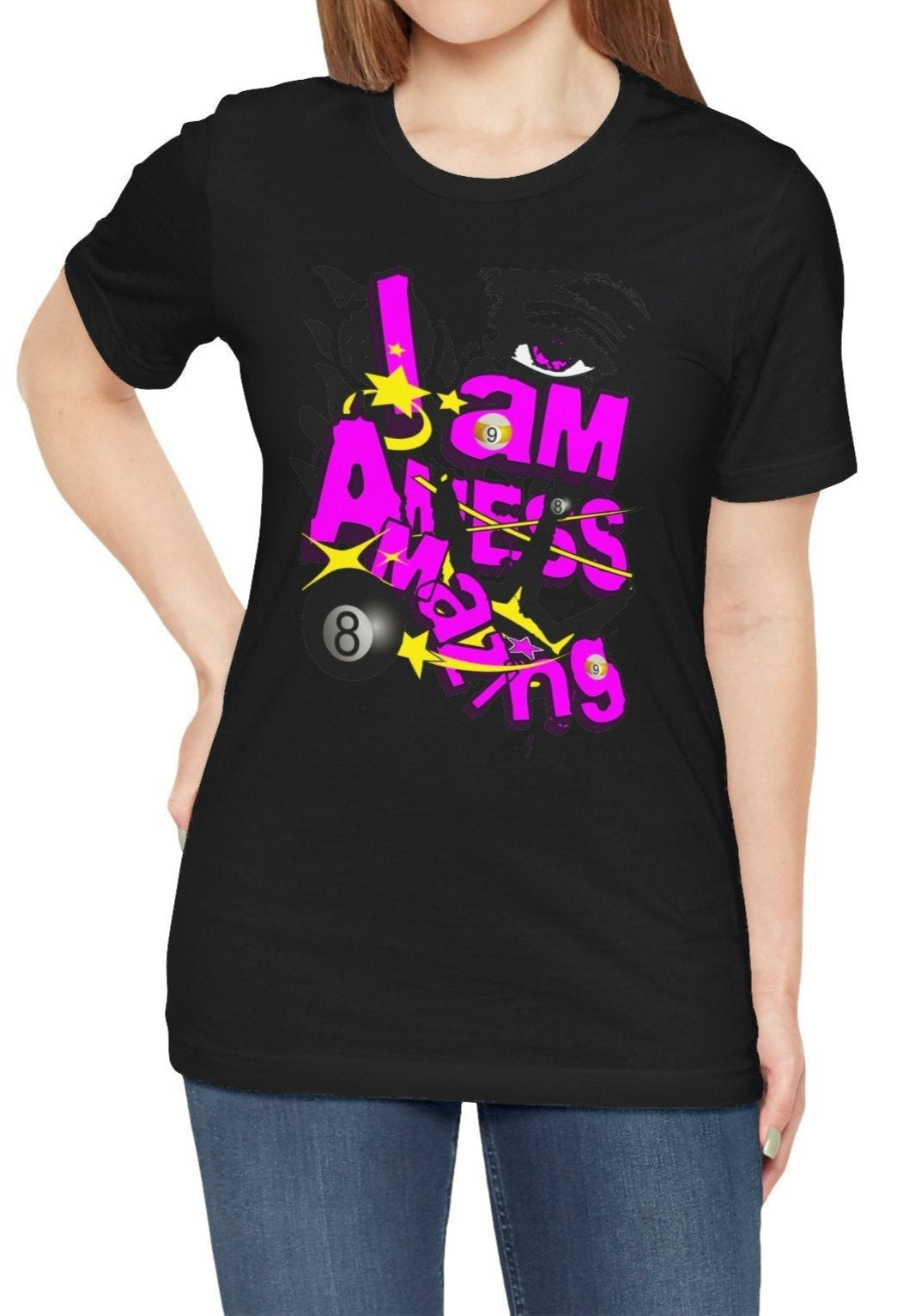 I AM A MESS - AMAZING - Unisex Softstyle Tee - BFLY BILLIARDS
