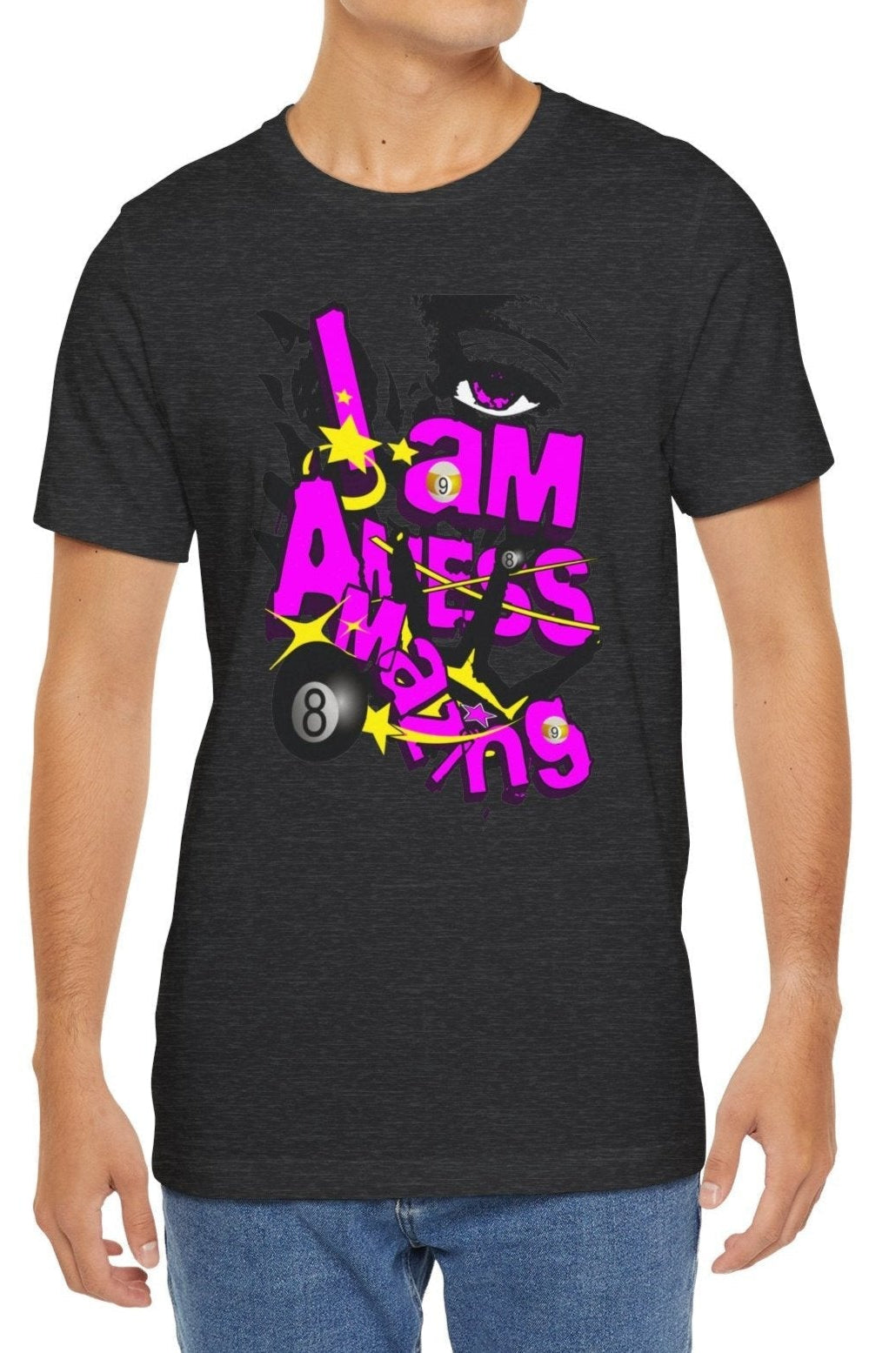 I AM A MESS - AMAZING - Unisex Softstyle Tee - BFLY BILLIARDS