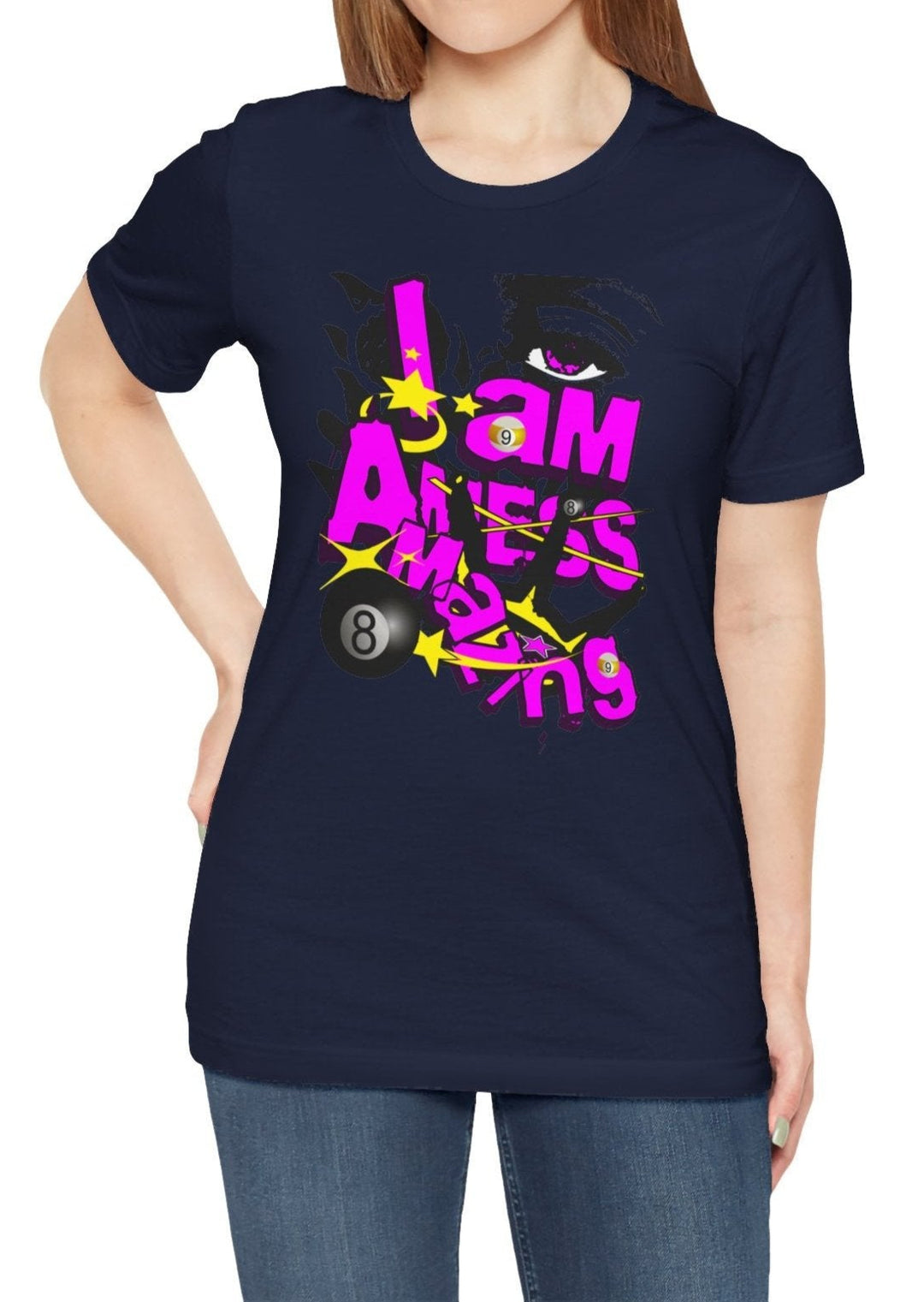 I AM A MESS - AMAZING - Unisex Softstyle Tee - BFLY BILLIARDS