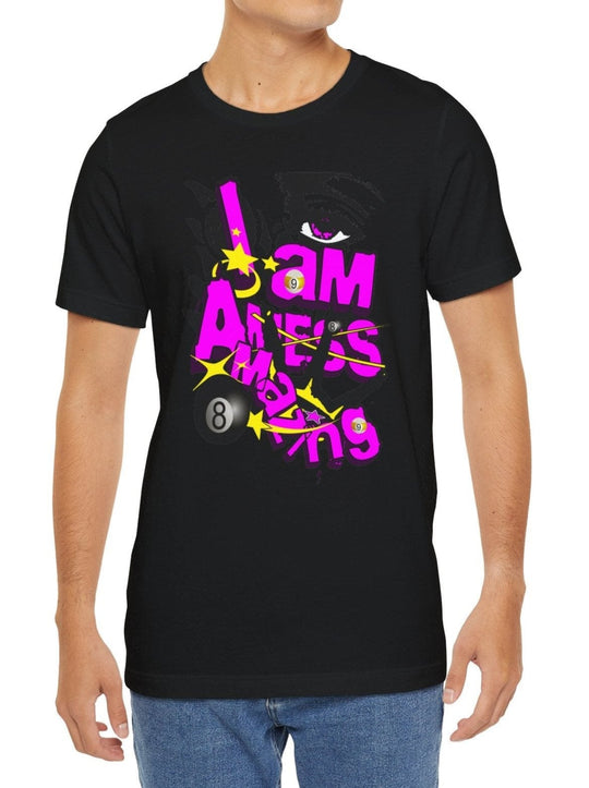 I AM A MESS - AMAZING - Unisex Softstyle Tee - BFLY BILLIARDS