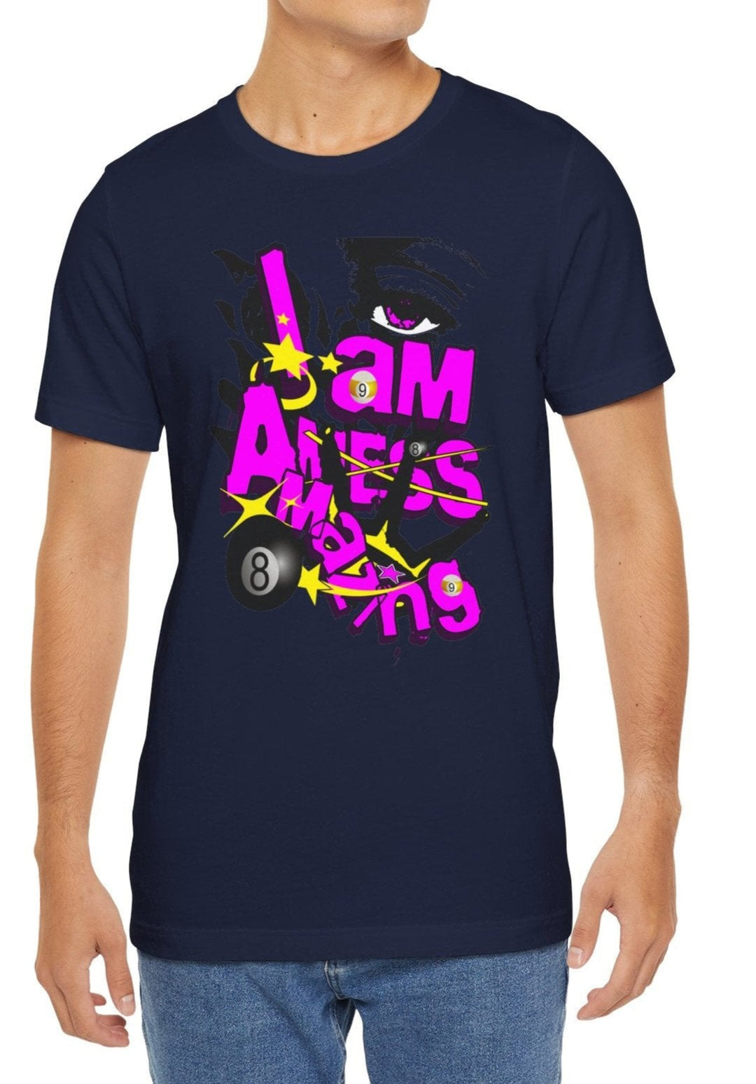 I AM A MESS - AMAZING - Unisex Softstyle Tee - BFLY BILLIARDS