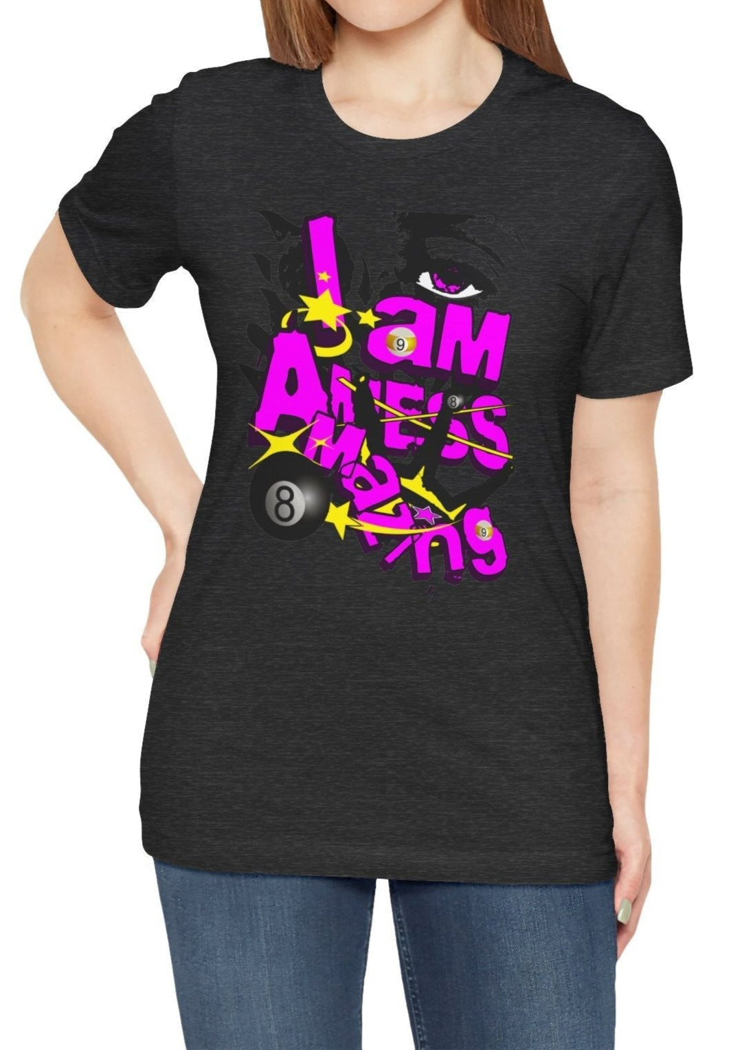 I AM A MESS - AMAZING - Unisex Softstyle Tee - BFLY BILLIARDS