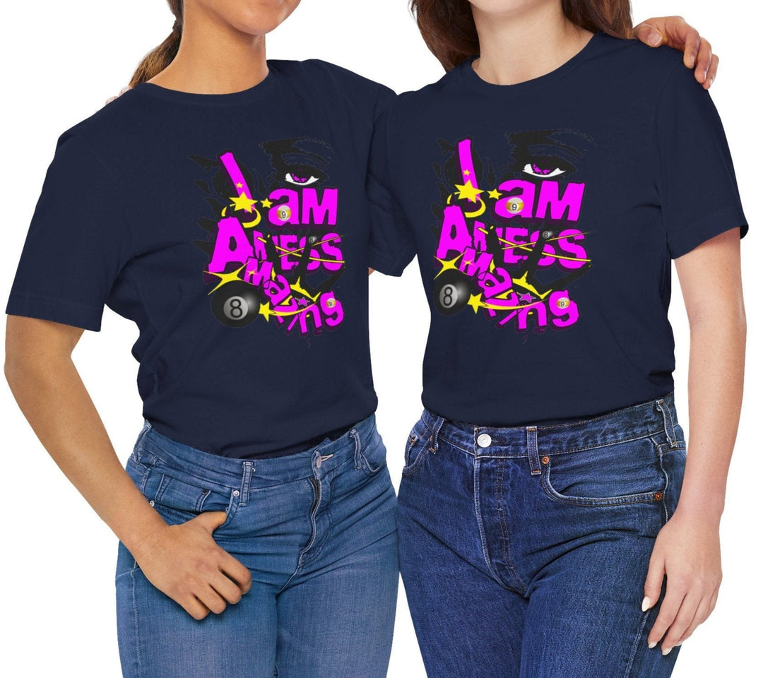 I AM A MESS - AMAZING - Unisex Softstyle Tee - BFLY BILLIARDS