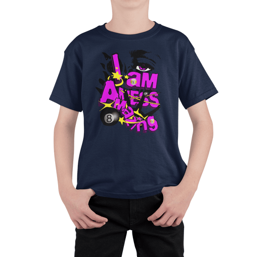 I am a mess-amazing - Youth Cotton Tee - BFLY BILLIARDS