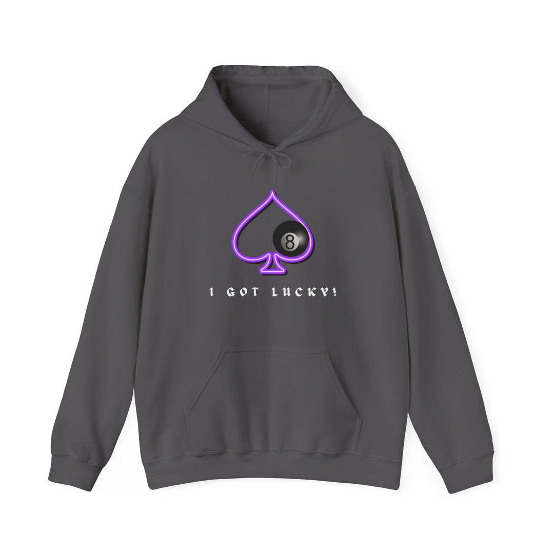 I Got Lucky - 8 Ball Billiards - Unisex Pullover Hoodie - BFLY BILLIARDS