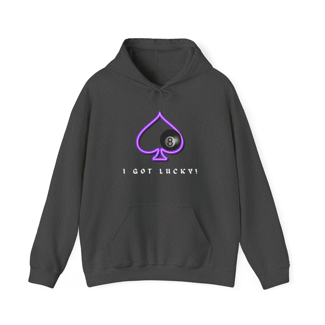 I Got Lucky - 8 Ball Billiards - Unisex Pullover Hoodie - BFLY BILLIARDS