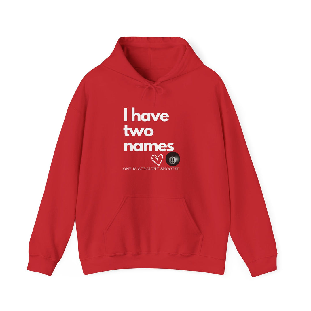 I have Two Names - 8 Ball - Unisex Pullover Hoodie - BFLY BILLIARDS