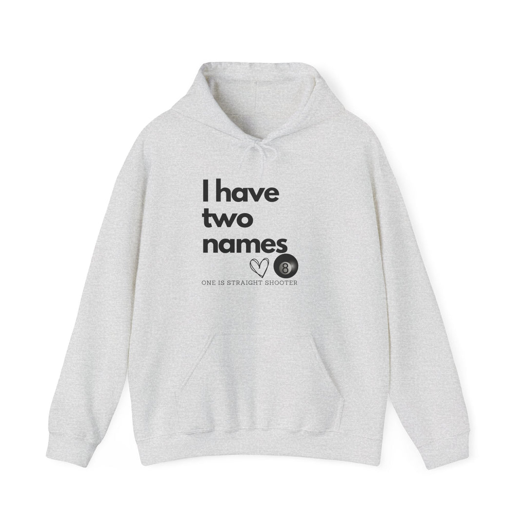 I have Two Names - 8 Ball - Unisex Pullover Hoodie - BFLY BILLIARDS