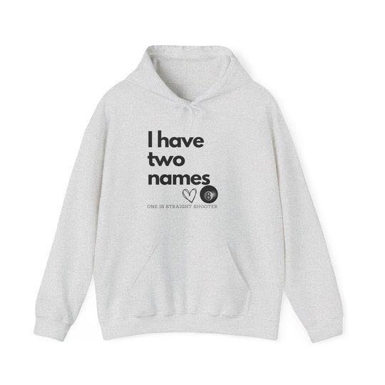 I have Two Names - 8 Ball - Unisex Pullover Hoodie - BFLY BILLIARDS
