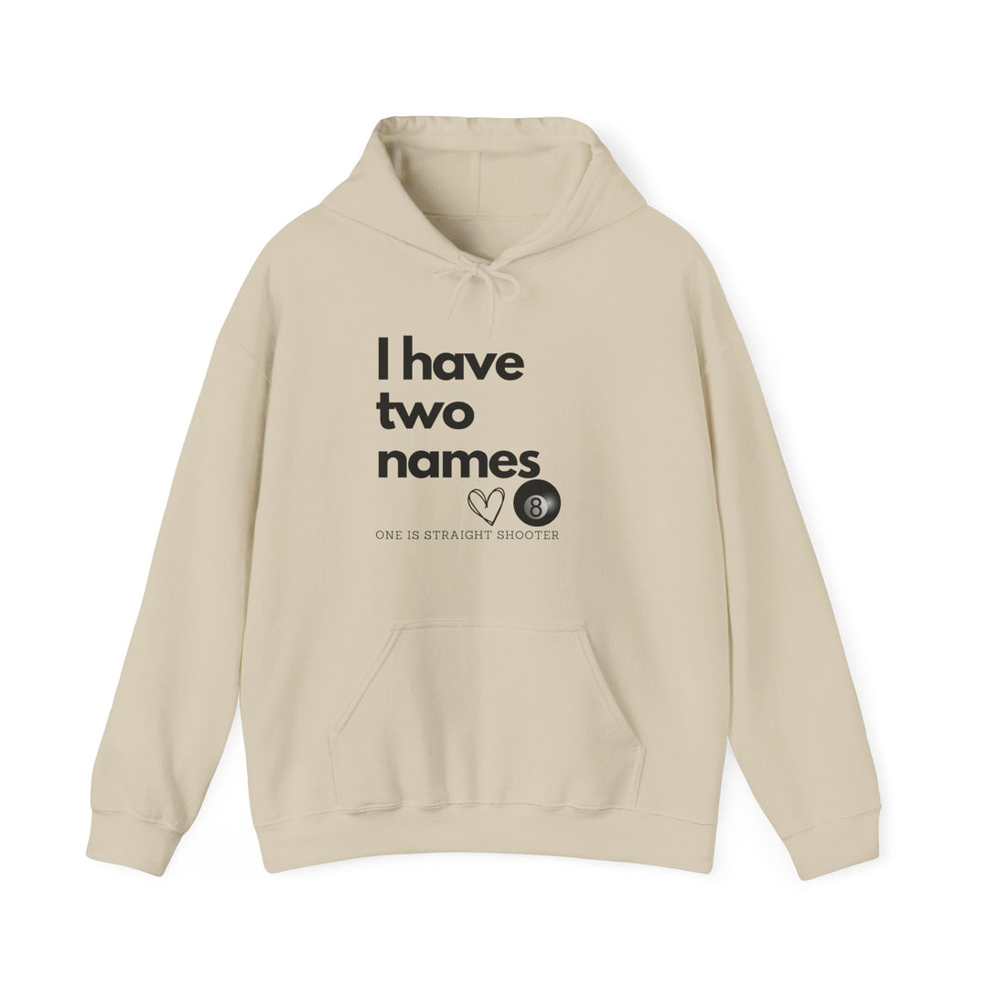 I have Two Names - 8 Ball - Unisex Pullover Hoodie - BFLY BILLIARDS