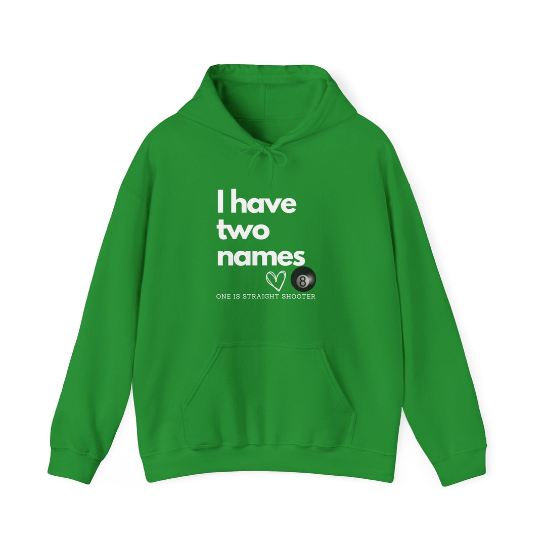 I have Two Names - 8 Ball - Unisex Pullover Hoodie - BFLY BILLIARDS