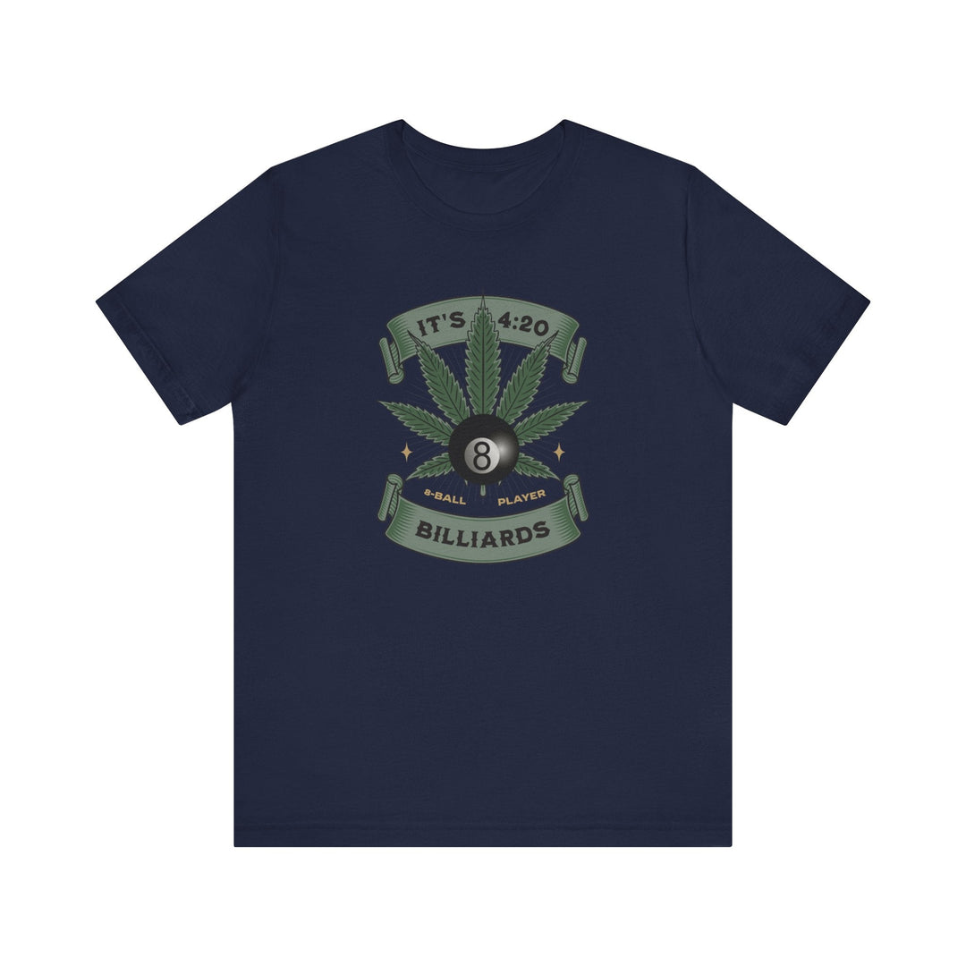 It's 4:20 - Billiards 8 Ball Player - Unisex Softstyle Tee - BFLY BILLIARDS
