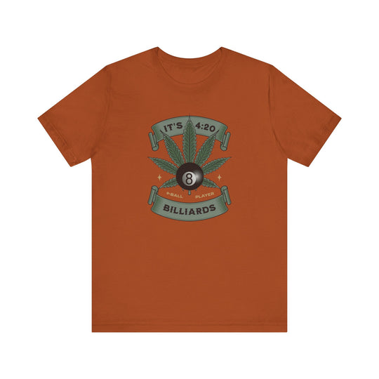 It's 4:20 - Billiards 8 Ball Player - Unisex Softstyle Tee - BFLY BILLIARDS