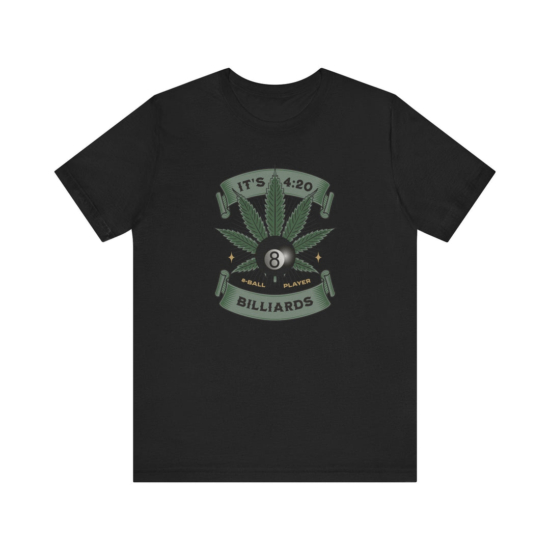 It's 4:20 - Billiards 8 Ball Player - Unisex Softstyle Tee - BFLY BILLIARDS