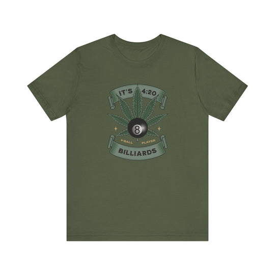 It's 4:20 - Billiards 8 Ball Player - Unisex Softstyle Tee - BFLY BILLIARDS