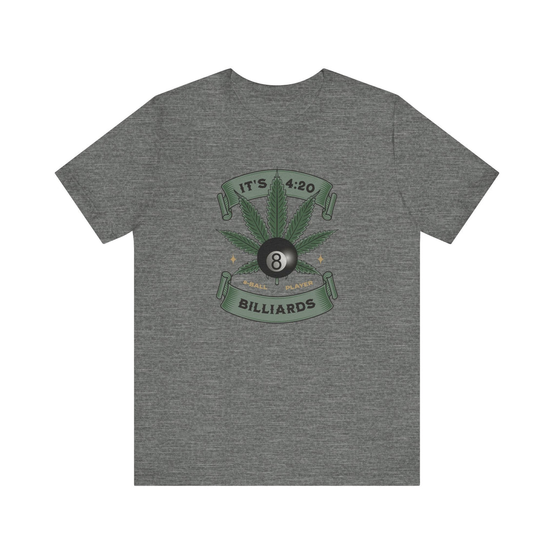 It's 4:20 - Billiards 8 Ball Player - Unisex Softstyle Tee - BFLY BILLIARDS