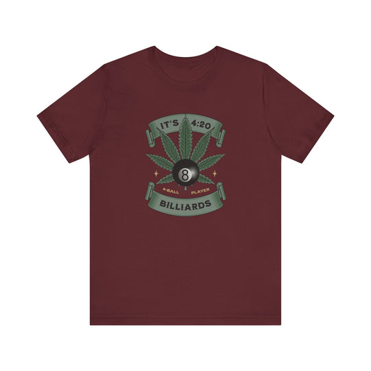 It's 4:20 - Billiards 8 Ball Player - Unisex Softstyle Tee - BFLY BILLIARDS